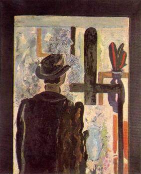 Georges Braque : A man at the easel